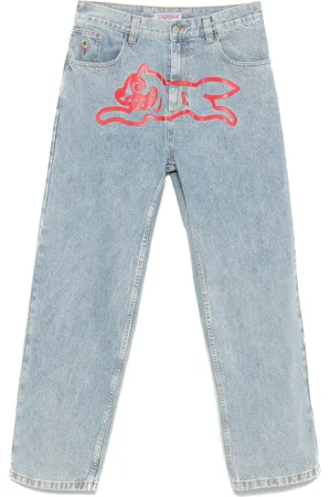 ICECREAM Jeans dritti Running Dog