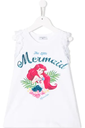 MONNALISA T-shirt Little Mermaid con stampa