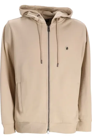 HUGO BOSS Felpa con cappuccio e zip