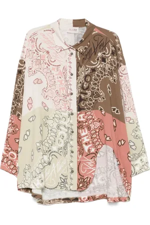 The Attico Camicia con stampa paisley