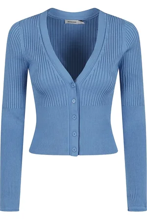 Simkhai Cardigan a coste con bottoni