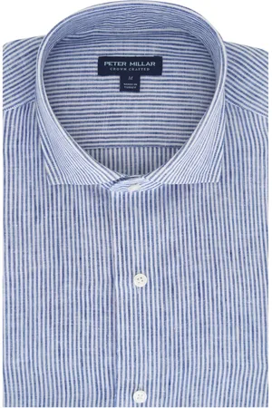 Peter Millar Camicia in lino a righe