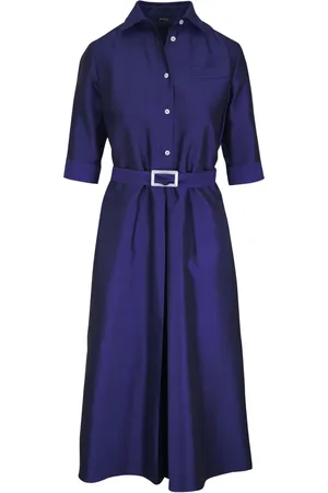Kiton Abito midi in raso