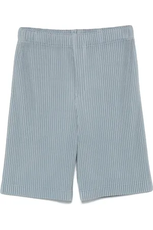 Issey Miyake Shorts Color Pleats