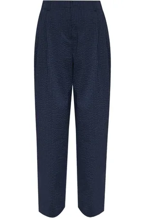 Maison Kitsuné Pantaloni a righe