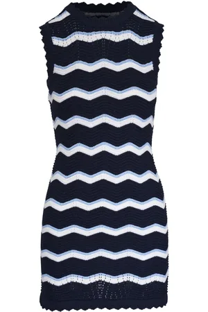VERONICA BEARD Abito Templeton con motivo a zigzag