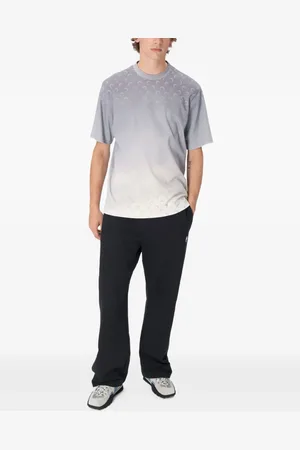 Marine Serre T-shirt con stampa Moon