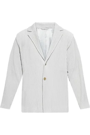 Issey Miyake Blazer monopetto plissettato