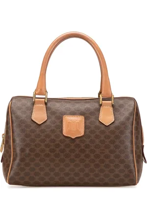 Céline Borsa tote Boston in tela cerata Macadam 2014