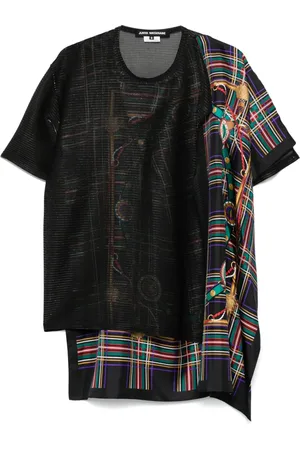JUNYA WATANABE T-shirt con dettaglio lamé