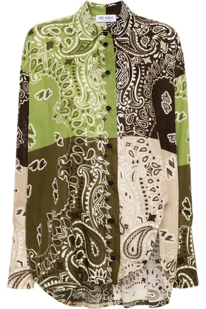 The Attico Camicia con stampa paisley