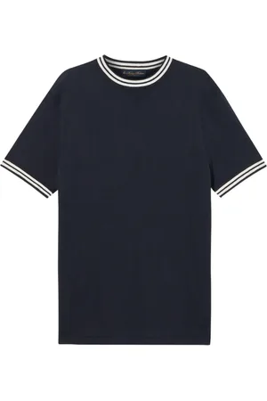 Brooks Brothers T-shirt in cotone biologico e lino
