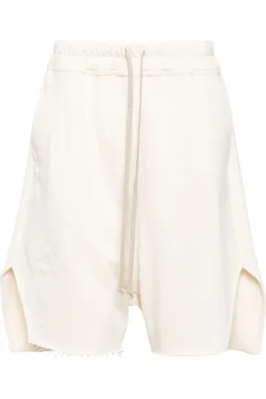 Rick Owens Shorts con ricamo logo