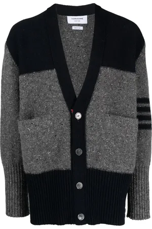 Thom Browne Cardigan con dettaglio a 4 righe
