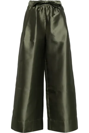 Lee Mathews Pantaloni Penny a gamba ampia