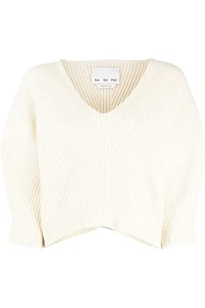Sa Su Phi Maglione con scollo a V