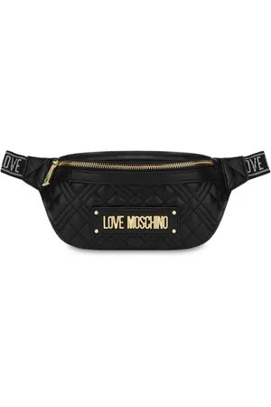 Moschino Marsupio con placca logo