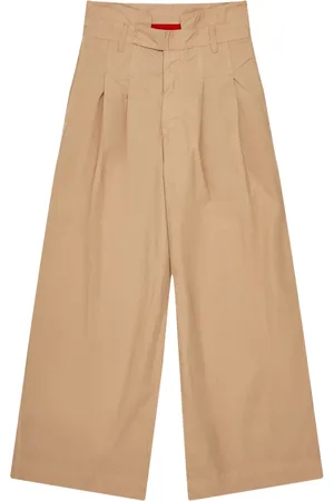 ECKHAUS LATTA Pantaloni pliss?? a gamba ampia