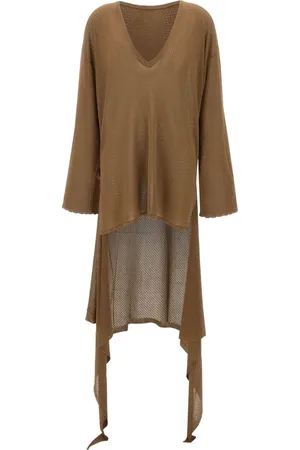 The Attico Copricostume con scollo a V