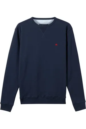 Brooks Brothers Felpa con logo ricamato