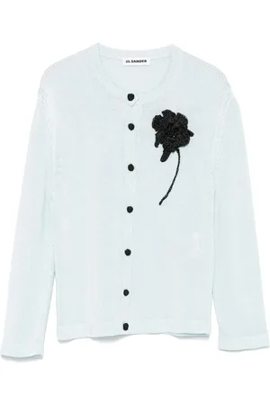 Jil Sander Cardigan a fiori