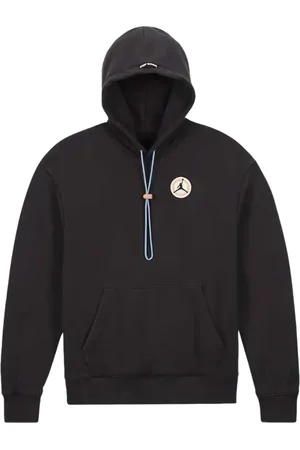 Jordan Felpa con cappuccio Off Noir "Blakc"