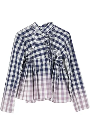 Comme des Garçons Blusa a quadretti