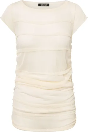 Elena Velez T-shirt con ruches