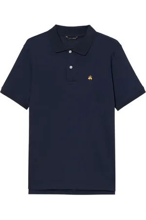 Brooks Brothers Polo con logo ricamato