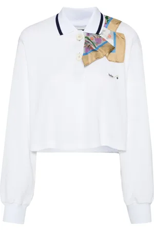 Kolor Polo con dettaglio foulard