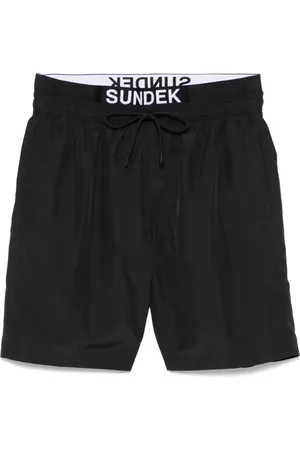 Sundek Costume da bagno con fascia logata in vita