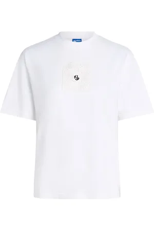 Karl Lagerfeld T-shirt in cotone biologico