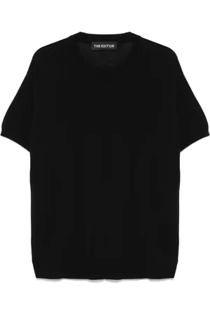 THE EDITOR T-shirt in maglia