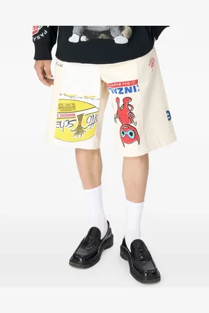 Marine Serre Shorts in cotone