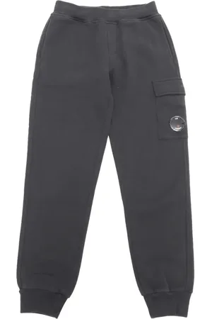 C.P. Company Pantaloni sportivi con applicazione Lens