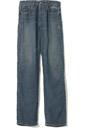 UNDERCOVER Jeans dritti in lino