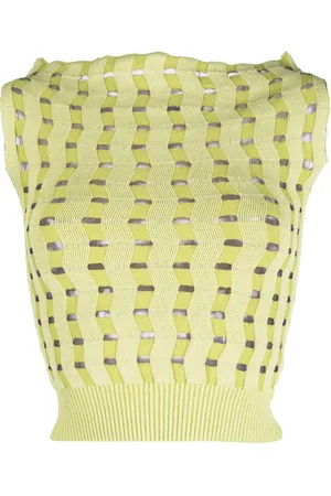 Kiko Kostadinov Top corto con cut-out