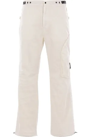 Stone Island Chino con applicazione Compass