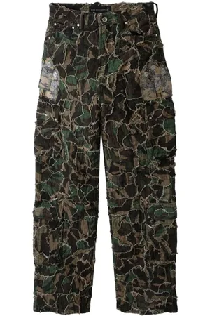 Who Decides War Cargo con stampa camouflage