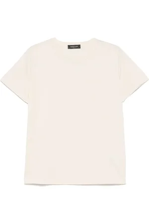 Fabiana Filippi T-shirt con dettaglio filo diamante