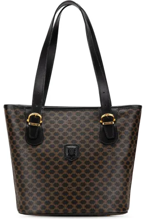 Céline Borsa tote Macadam in tela cerata 1997