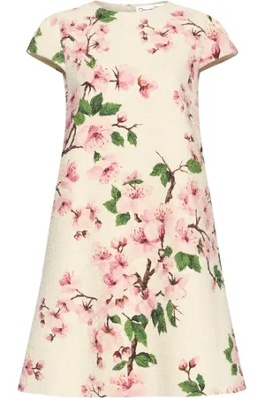 Oscar de la Renta Abito corto in seta