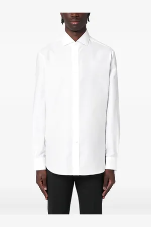 Brunello Cucinelli Camicia con colletto ampio