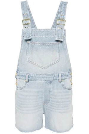 Ganni Tuta corta denim