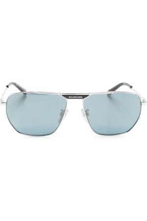 Balenciaga Occhiali da sole Tag 2.0 con montatura stile pilota