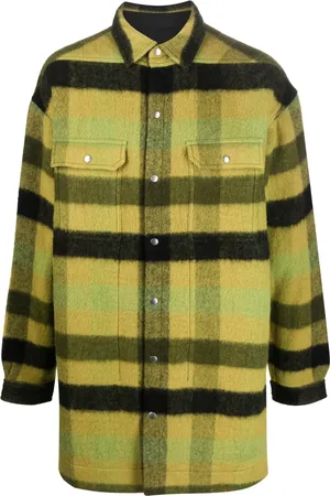Rick Owens Cappotto a quadri