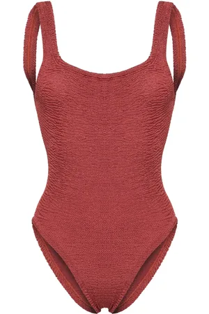 Hunza G Costume intero con scollo quadrato