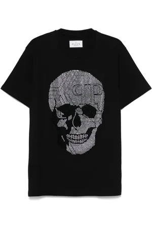 Philipp Plein T-shirt con cristalli