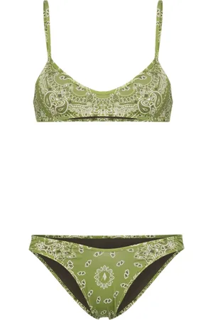 The Attico Set bikini con stampa