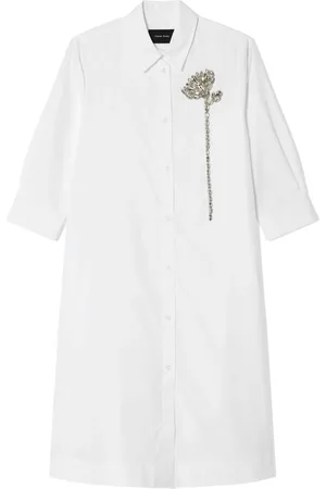 Simone Rocha Camicia con dettaglio a fiori